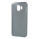 Силиконовый (TPU) чехол UniCase Glitter Cover для Samsung Galaxy J4 2018 (J400) - Black (149620B). Фото 2 из 6