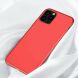 Силиконовый (TPU) чехол X-LEVEL Matte для Apple iPhone 11 Pro Max - Red (253165R). Фото 1 из 10
