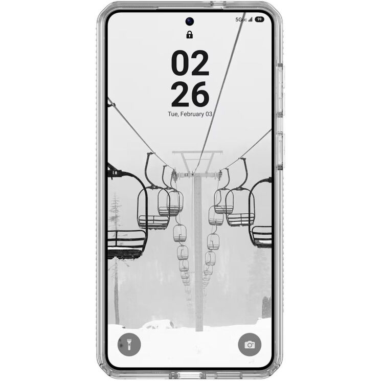 Ударопрочный чехол URBAN ARMOR GEAR Plyo MagSafe для Samsung Galaxy S26 Plus (S947) 214540114333 - Ice / Silver: фото 2 из 10