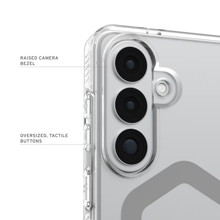 Ударопрочный чехол URBAN ARMOR GEAR Plyo MagSafe для Samsung Galaxy S26 Plus (S947) 214540114333 - Ice / Silver: фото 6 из 10