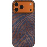 Ультратонкий чохол Pitaka Edge Case Breath of Veins для iPhone 17 Pro (BV1701P) - Burning Orange: фото 1 з 12