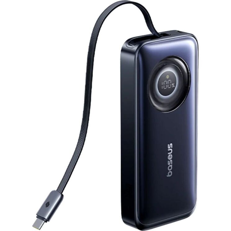 Внешний аккумулятор Baseus EnerCore CR11 67W (20000mAh) + кабель Type-C (PPNMS) - Black (995798B) Внешний аккумулятор Baseus EnerCore CR11 67W (20000mAh) + кабель Type-C (PPNMS) - Black: фото 2 из 14