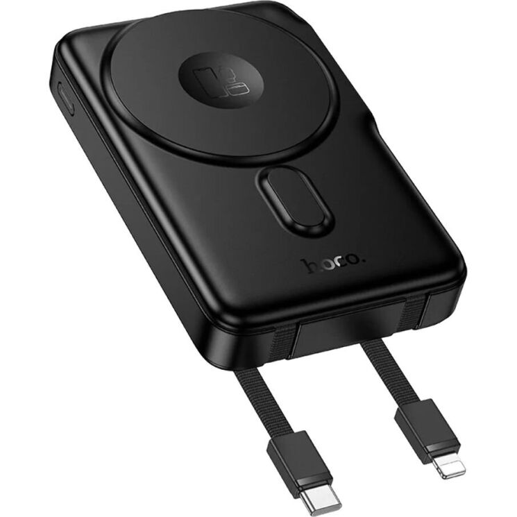 Внешний аккумулятор Hoco Q48 PD20W (10000mAh) + кабель Type-C+Lightning - Black (995590B) Внешний аккумулятор Hoco Q48 PD20W (10000mAh) + кабель Type-C+Lightning - Black: фото 5 из 9