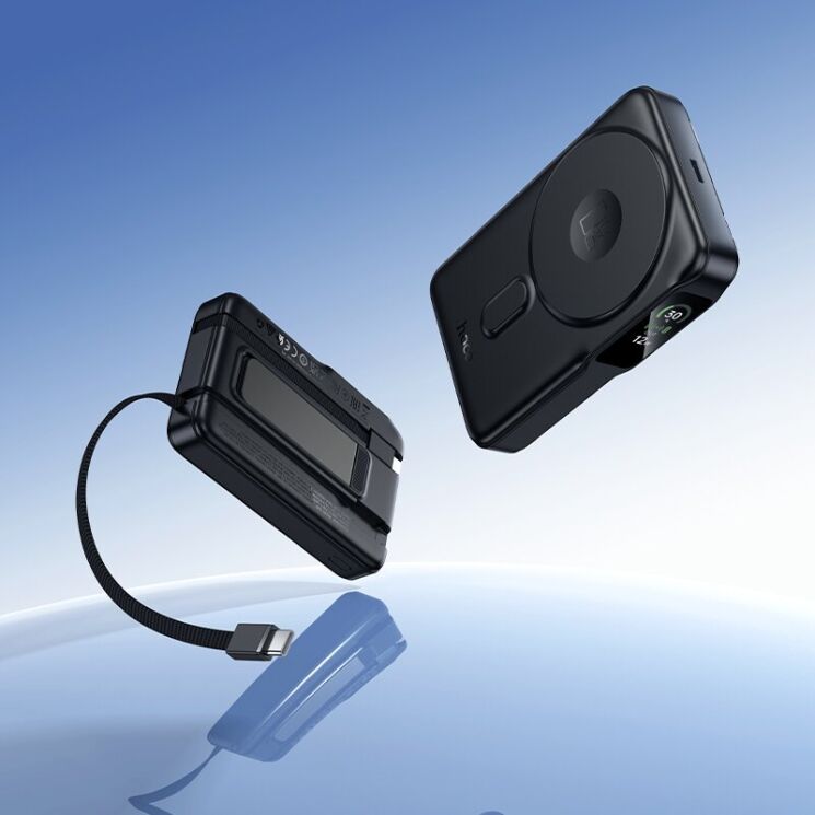 Внешний аккумулятор Hoco Q48 PD20W (10000mAh) + кабель Type-C+Lightning - Black (995590B) Внешний аккумулятор Hoco Q48 PD20W (10000mAh) + кабель Type-C+Lightning - Black: фото 8 из 9