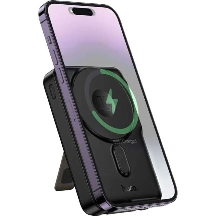 Внешний аккумулятор Hoco Q48 PD20W (10000mAh) + кабель Type-C+Lightning - Black (995590B) Внешний аккумулятор Hoco Q48 PD20W (10000mAh) + кабель Type-C+Lightning - Black: фото 3 из 9