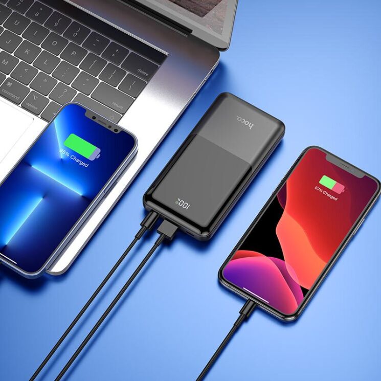 Зовнішній акумулятор Hoco Q9 PD20W + QC3.0 (10000mAh) - Black: фото 8 з 9