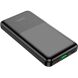 Зовнішній акумулятор Hoco Q9 PD20W + QC3.0 (10000mAh) - Black (995471B). Фото 3 з 9