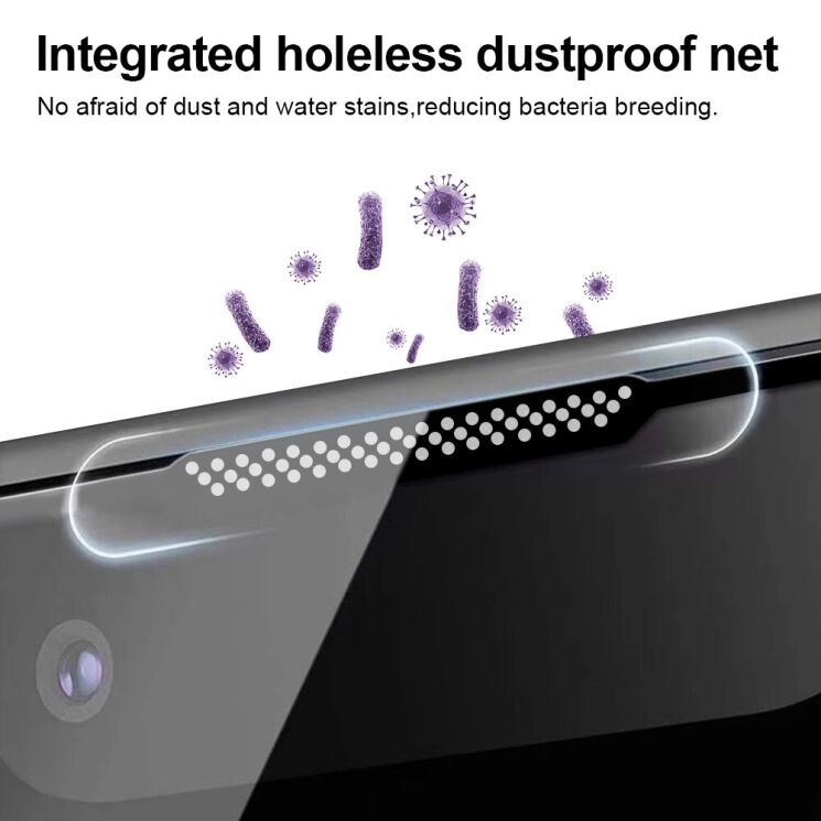 Захисне скло YONGPOLY Privacy для Apple iPhone 17 Pro Max - Black: фото 8 з 9