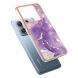 Захисний чохол Deexe Marble Case для Xiaomi 14T - Purple (365766V). Фото 2 из 6