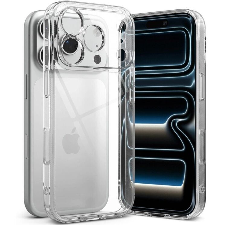 Защитный чехол Ringke Fusion для iPhone 18 Pro Max (8800380461512) - Clear (423978C) Защитный чехол Ringke Fusion для iPhone 18 Pro Max (8800380461512) - Clear: фото 1 из 19