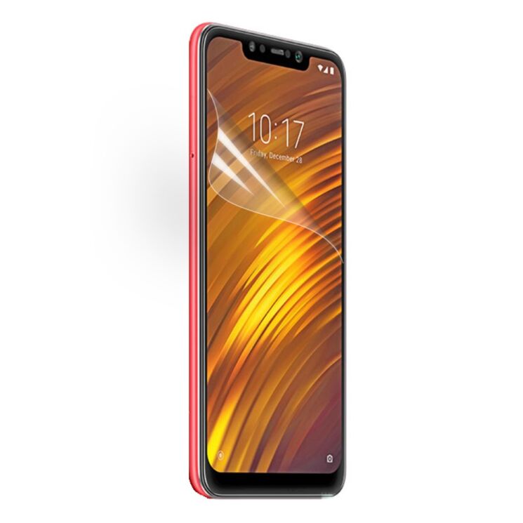 Защитная пленка Deexe Crystal для Xiaomi Pocophone F1: фото 1 из 1