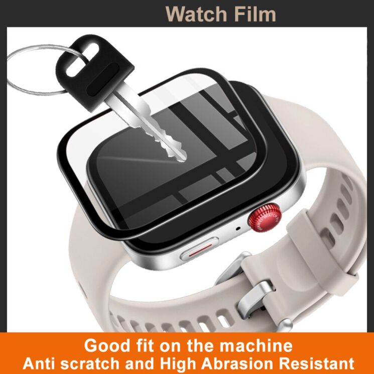 Захисна плівка IMAK Watch Film для Xiaomi Redmi Watch 6 Active - Black: фото 6 з 8