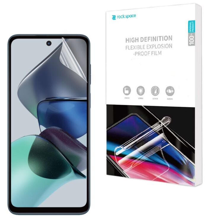 Защитная пленка на экран RockSpace Explosion-Proof SuperClear для Motorola Moto G23: фото 1 из 10