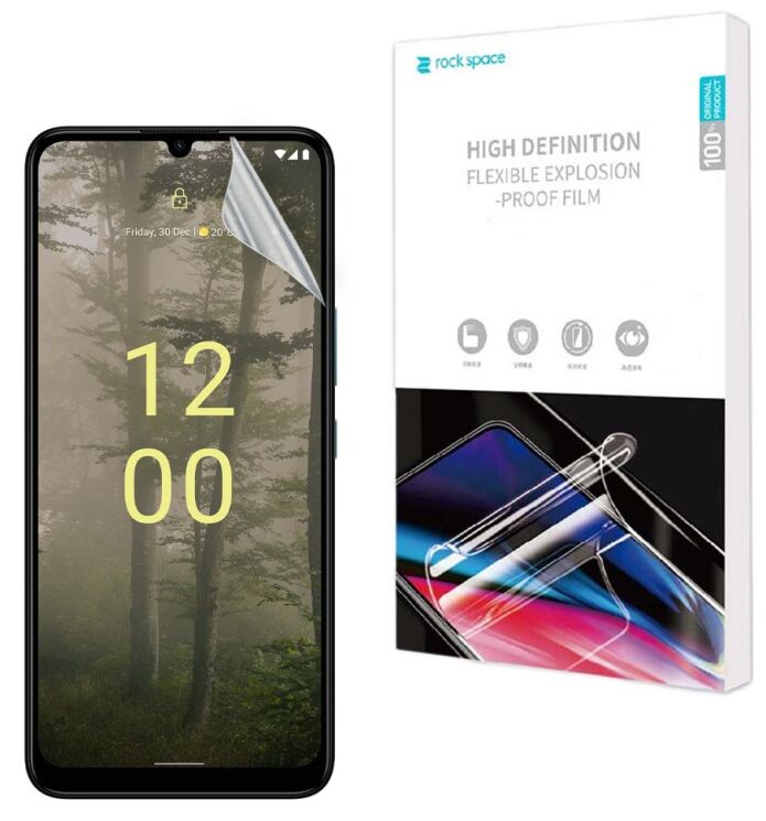 Захисна плівка на екран RockSpace Explosion-Proof SuperClear для Nokia C31: фото 1 з 8