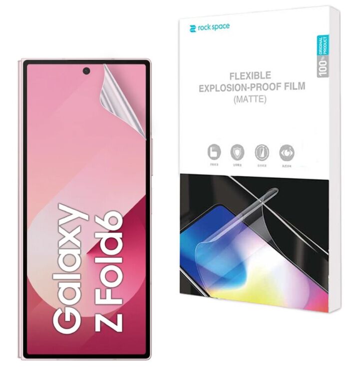 Захисна плівка на зовнішній екран RockSpace Explosion-Proof Matte для Samsung Galaxy Fold 6: фото 1 з 8