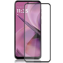 Защитное стекло AMORUS Full Glue Tempered Glass для Motorola Moto G55 - Black: фото 1 из 9