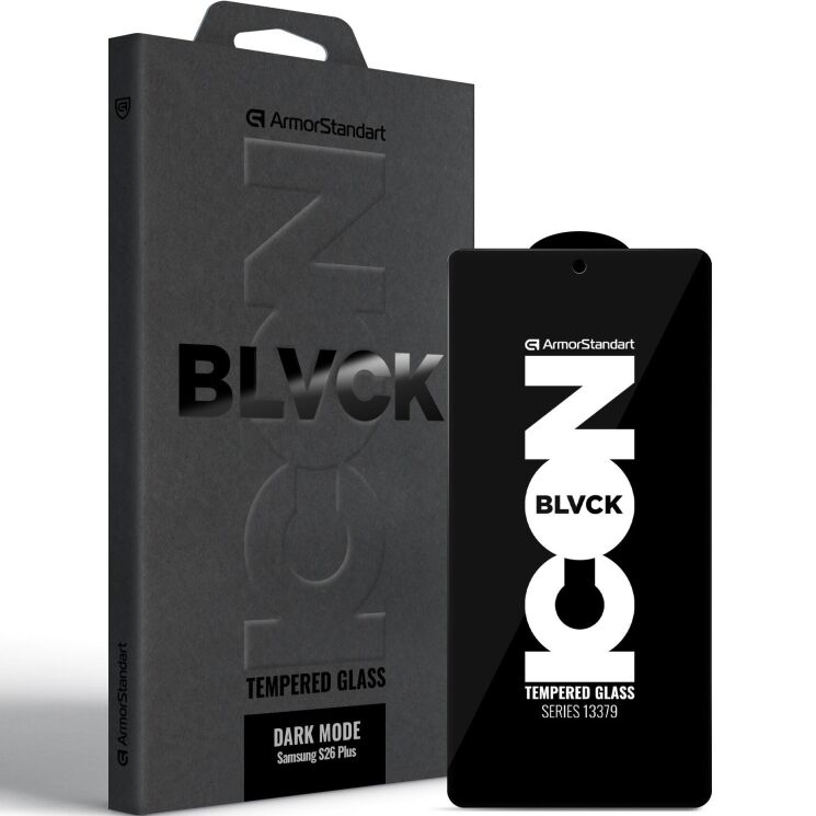 Защитное стекло ArmorStandart Dark Mode BI для Samsung Galaxy S26 Plus (S947) - Black: фото 1 из 1