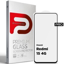 Защитное стекло ArmorStandart Pro 5D для Xiaomi Redmi 15 - Black: фото 1 из 7