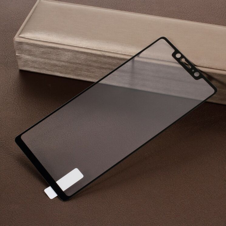 Захисне скло Deexe Full Coverage для Xiaomi Mi 8 - Black: фото 2 з 5