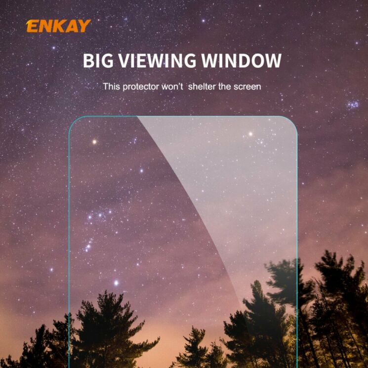 Защитное стекло ENKAY 0.26mm 9H для Xiaomi Redmi Note 9 / Redmi 10X: фото 2 из 9