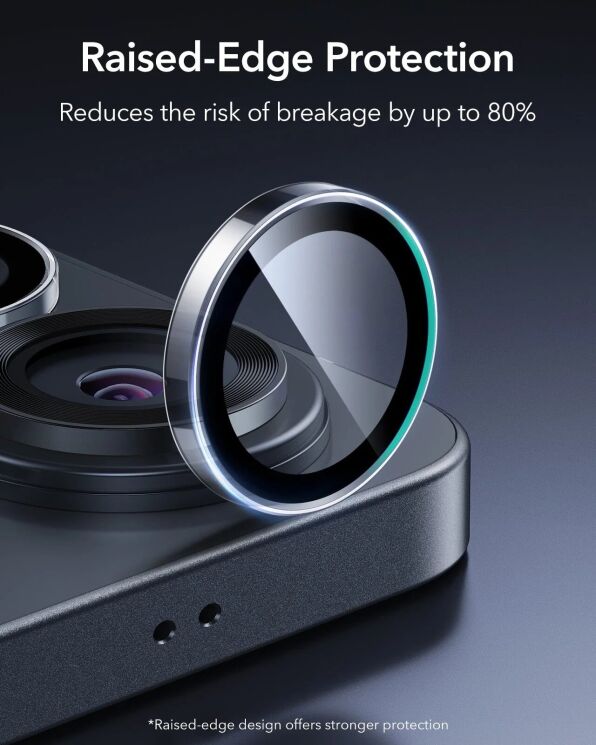 Защитное стекло ESR Camera Lens для Samsung Galaxy S26 Ultra (S948) - Black: фото 3 из 8