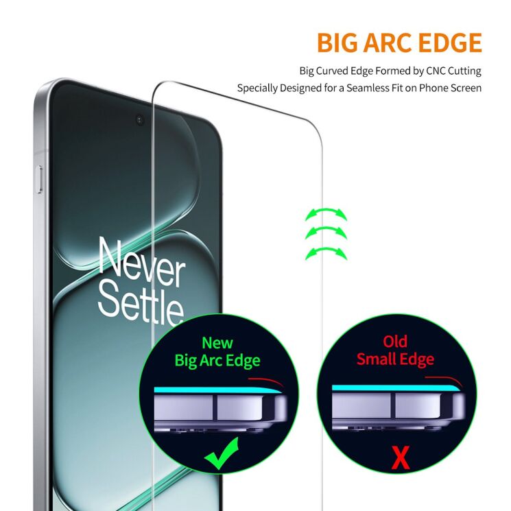 Защитное стекло HAT PRINCE 0.26mm для OnePlus 15: фото 5 из 7