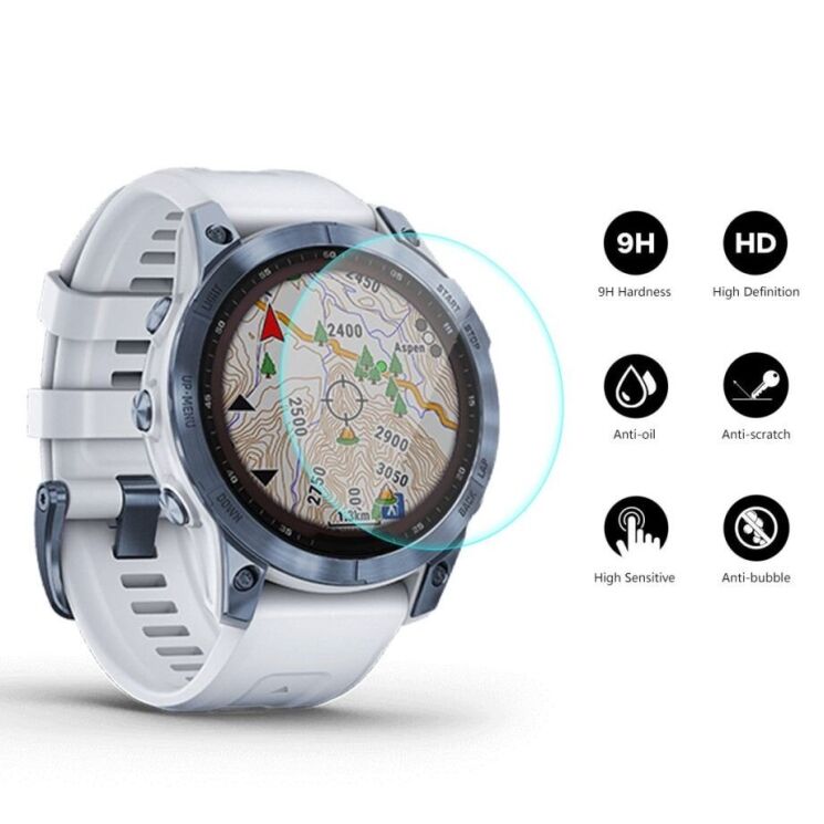 Защитное стекло HAT PRINCE 0.2mm для Garmin Fenix 7: фото 2 из 9