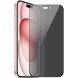 Защитное стекло HAT PRINCE Anti-Spy для Apple iPhone 16 - Black (360730B). Фото 1 из 10
