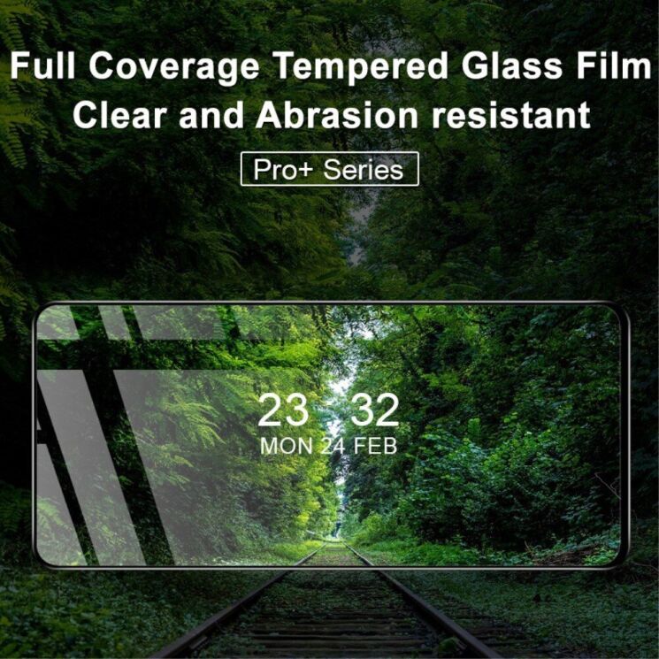 Защитное стекло IMAK 5D Pro+ Full Glue для Xiaomi Poco X4 GT - Black: фото 4 из 10