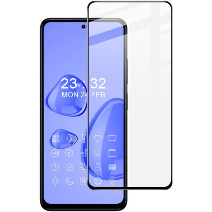 Защитное стекло IMAK 5D Pro+ Full Glue для Xiaomi Poco X4 GT - Black: фото 1 из 10