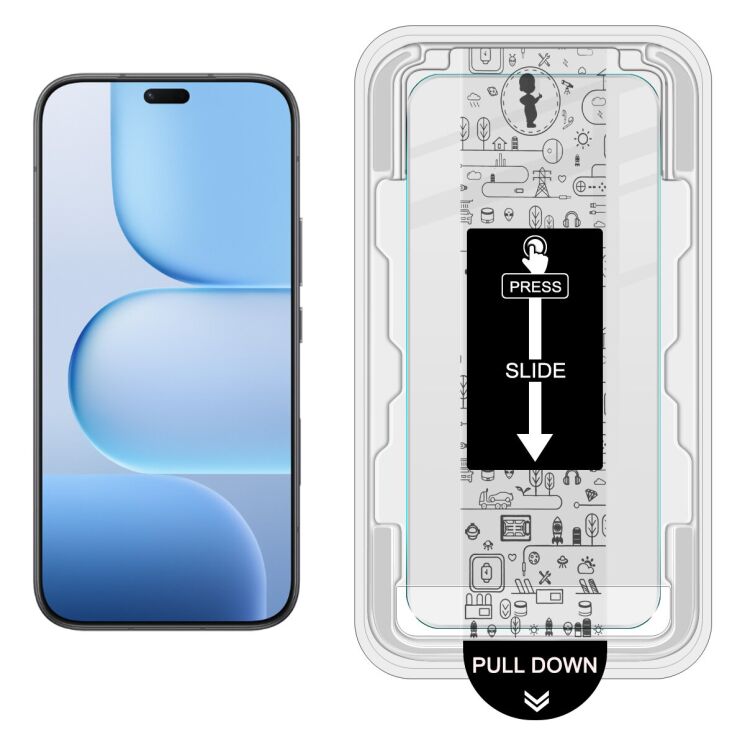 Захисне скло IMAK H Install Screen Guard для Honor 600 Lite: фото 2 з 10