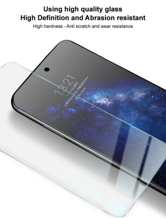 Защитное стекло IMAK H Screen Guard для Xiaomi Redmi Note 14S: фото 7 из 11