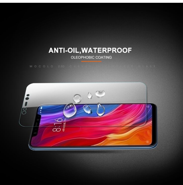 Захисне скло MOCOLO 2.5D Arc Edge для Xiaomi Mi 8 / Mi 8 Pro / Mi 8 Explorer Edition: фото 6 з 8