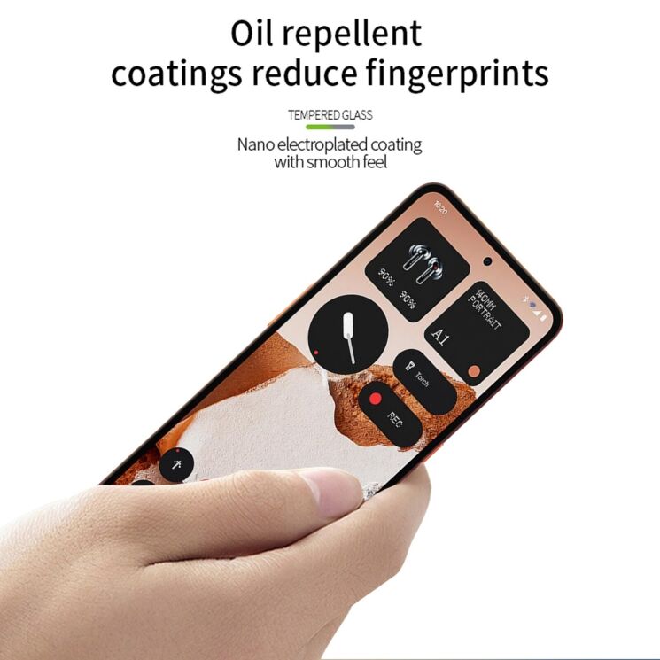 Захисне скло MOFI Full Glue Protect для Nothing CMF Phone 2 Pro - Black: фото 5 з 9