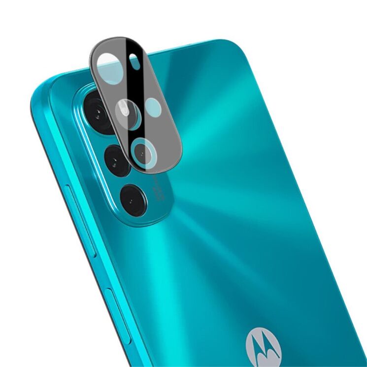 Защитное стекло на камеру Imak Black Glass Lens для Motorola Moto G22 - Black: фото 2 из 14