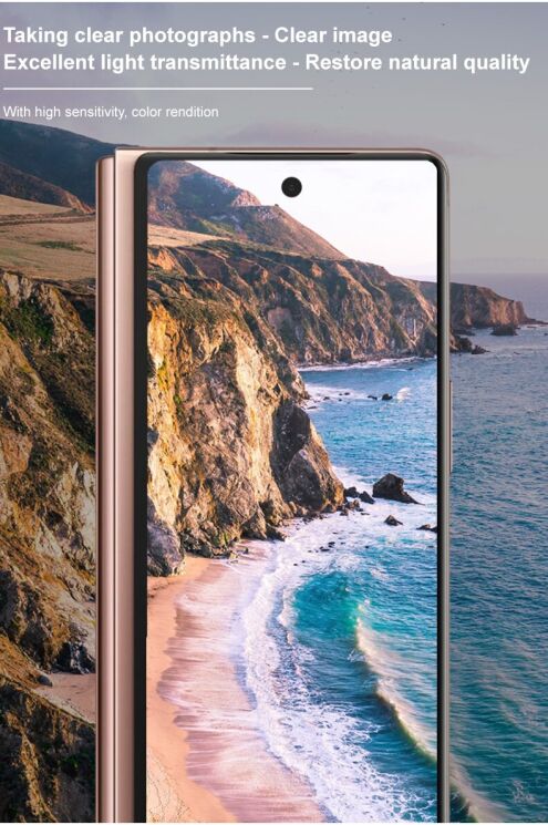 Захисне скло на камеру IMAK Integrated Lens Protector для Samsung Galaxy Fold 2 - Black: фото 8 з 11