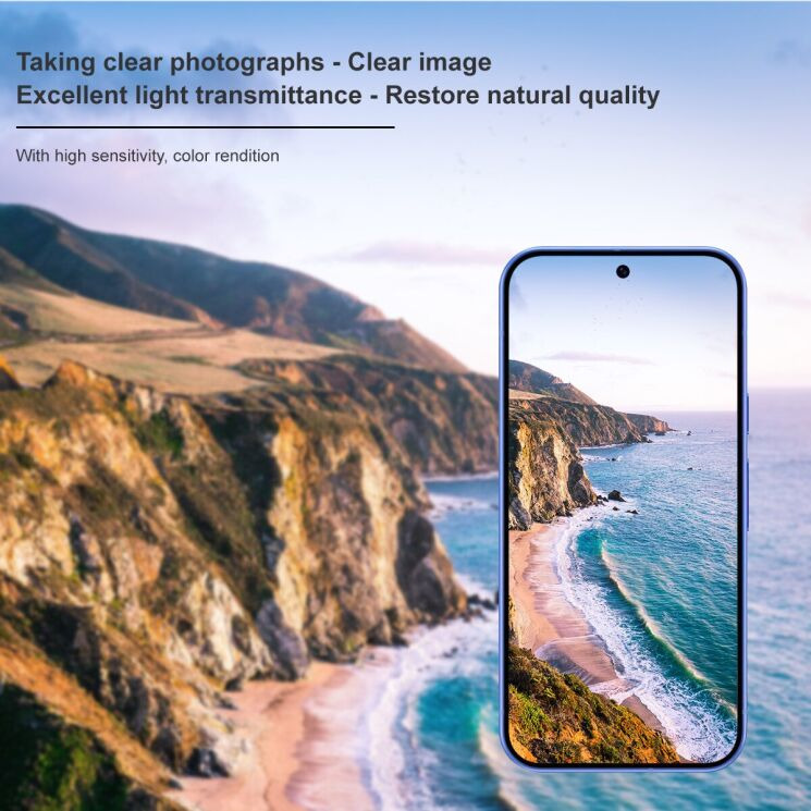 Защитное стекло на камеру IMAK Lens Protector для Google Pixel 11: фото 7 из 8
