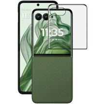Захисне скло на зовнішній дисплей IMAK 3D Curved Side Glue для Motorola Razr 60 Ultra - Black: фото 1 з 11