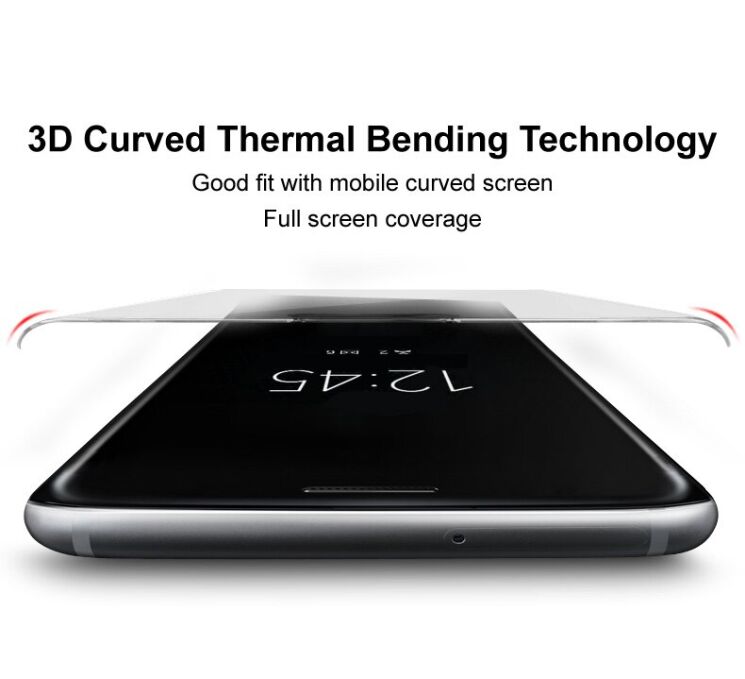 Захисне скло на зовнішній дисплей IMAK 3D Curved Side Glue для Motorola Razr 60 Ultra - Black: фото 6 з 11