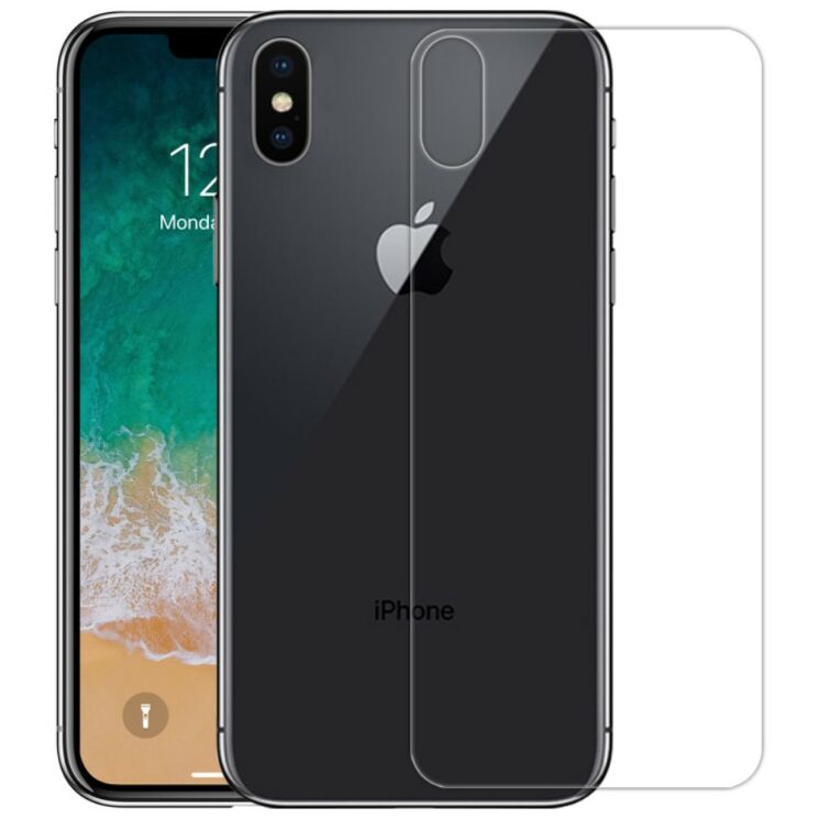 Защитное стекло на заднюю панель NILLKIN Amazing H для Apple iPhone XS Max: фото 3 из 20