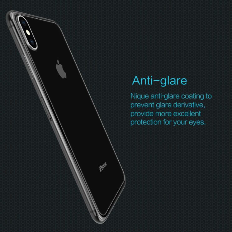 Защитное стекло на заднюю панель NILLKIN Amazing H для Apple iPhone XS Max: фото 13 из 20