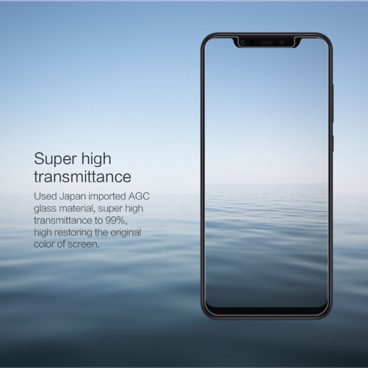 Защитное стекло NILLKIN Amazing H для Xiaomi Mi 8 / Mi 8 Pro / Mi 8 Explorer Edition: фото 6 из 9