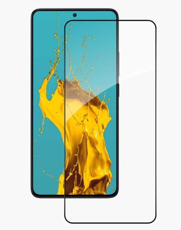 Защитное стекло Piko Full Glue для Xiaomi Poco X6 Pro - Black: фото 2 из 5