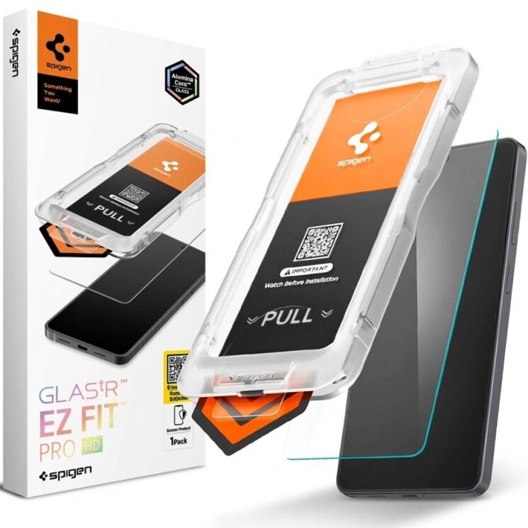 Захисне скло Spigen Glas.tR EZ Fit Pro для Samsung Galaxy S26 Ultra (S948) AGL11074: фото 1 з 13