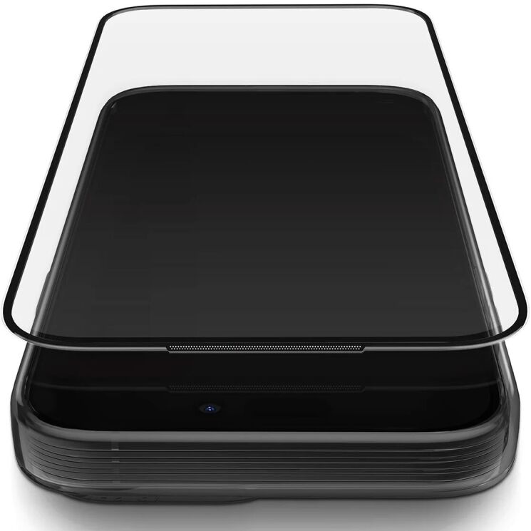 Захисне скло UNIQ Optix Covex Vivid для iPhone 17 Pro Max (UNIQ-IP6.9P(2025)-VIVIDCLEAR) - Black: фото 4 з 5