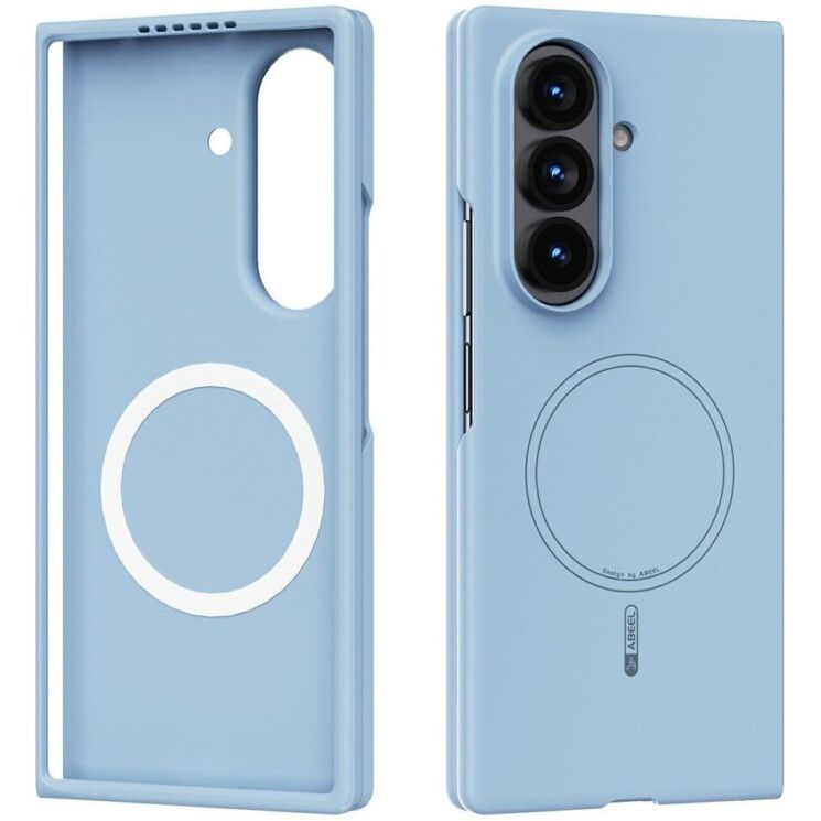 Защитный чехол ABEEL Lyra Skin with MagSafe (FF) для Samsung Galaxy Fold 8 Ultra - Sky Blue (424007SL) Защитный чехол ABEEL Lyra Skin with MagSafe (FF) для Samsung Galaxy Fold 8 Ultra - Sky Blue: фото 1 из 9