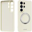 Защитный чехол ABEEL Silk Stand Magnetic для Samsung Galaxy S26 Ultra (S948) - Beige (408534E)