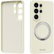 Защитный чехол ABEEL Silk Stand Magnetic для Samsung Galaxy S26 Ultra (S948) - Beige (408534E). Фото 1 из 7