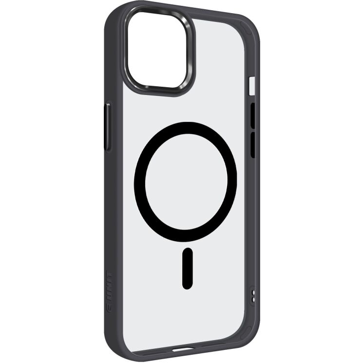 Захисний чохол ArmorStandart Unit MagSafe для Apple iPhone 15 - Black: фото 1 з 5