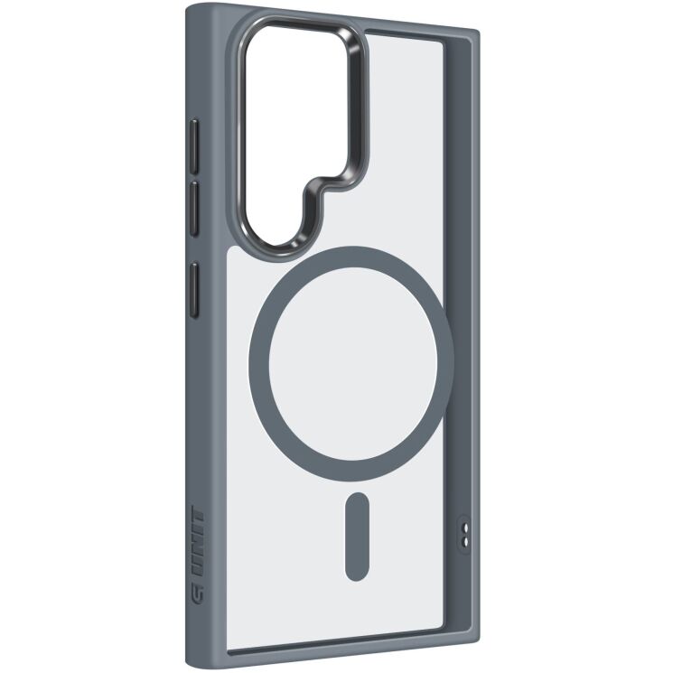 Защитный чехол ArmorStandart Unit MagSafe для Samsung Galaxy S25 Ultra (S938) - Titanium Grey: фото 1 из 6